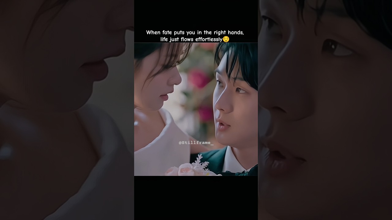 When it&rsquo;s right, it feels effortless❤️#wouldyoumarryme #kdrama #edit