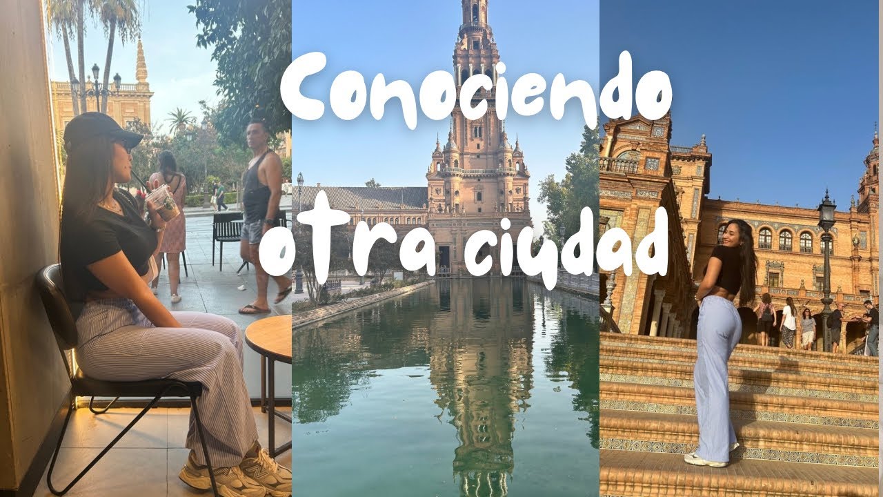 Una cubana 🇨🇺 visitando una ciudad de España 🇪🇸. Les muestro la Plaza de España . Cenando 🍔.