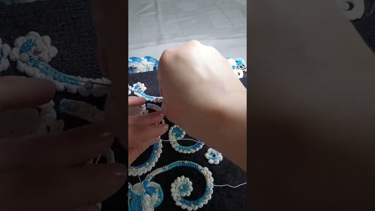 как я начинаю формировать сеточку. ирландское кружево