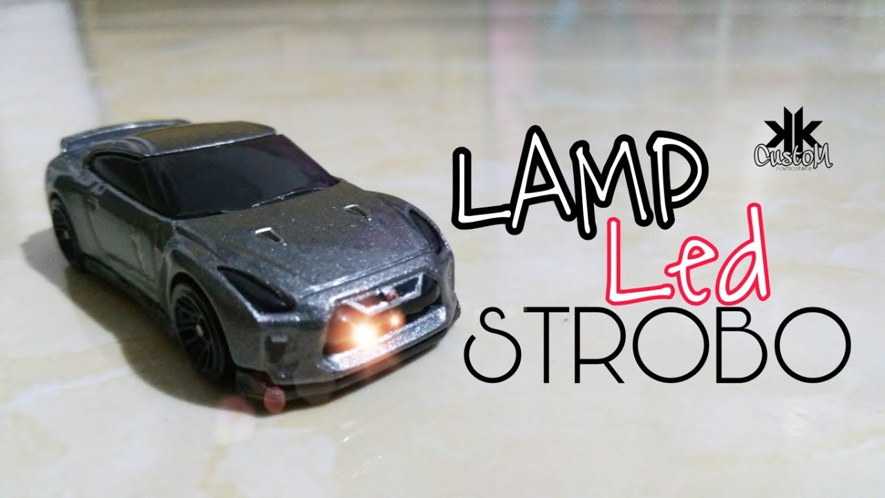 MERAKIT LAMPU STROBO UNTUK DIECAST HOTWHEELS