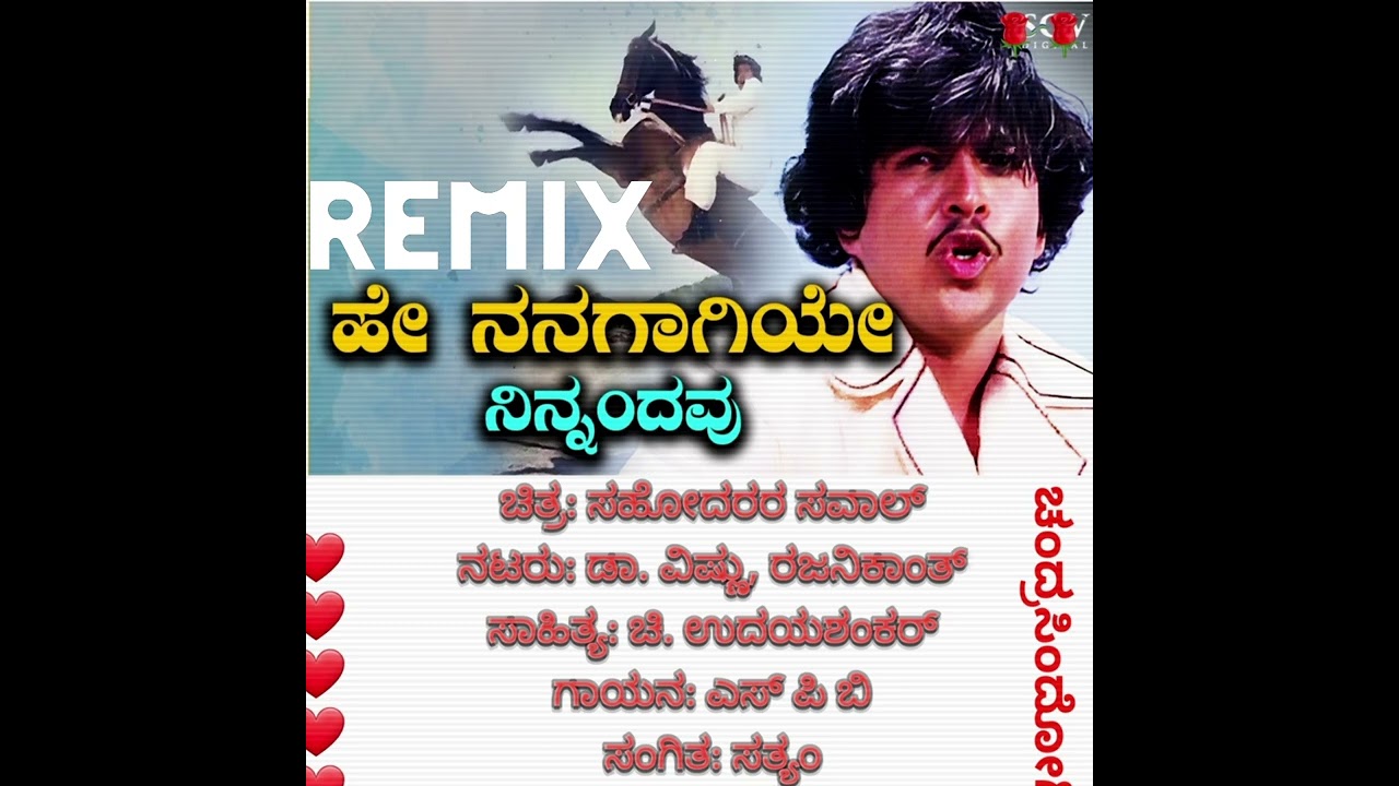 ನಿನಗಾಗಿಯೇ ಈ ಜನ್ಮವು|AI Remix| Nanagagiye Ninnanda|Dr.Vishnuvardhan Classic|#kannadaremix 