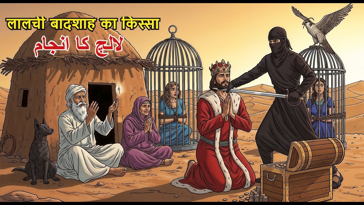 😱 Lalach ne badshah ko maut ke muh mein daal diya! Biwi ne jaan bachai 😭  Viral Moral Story