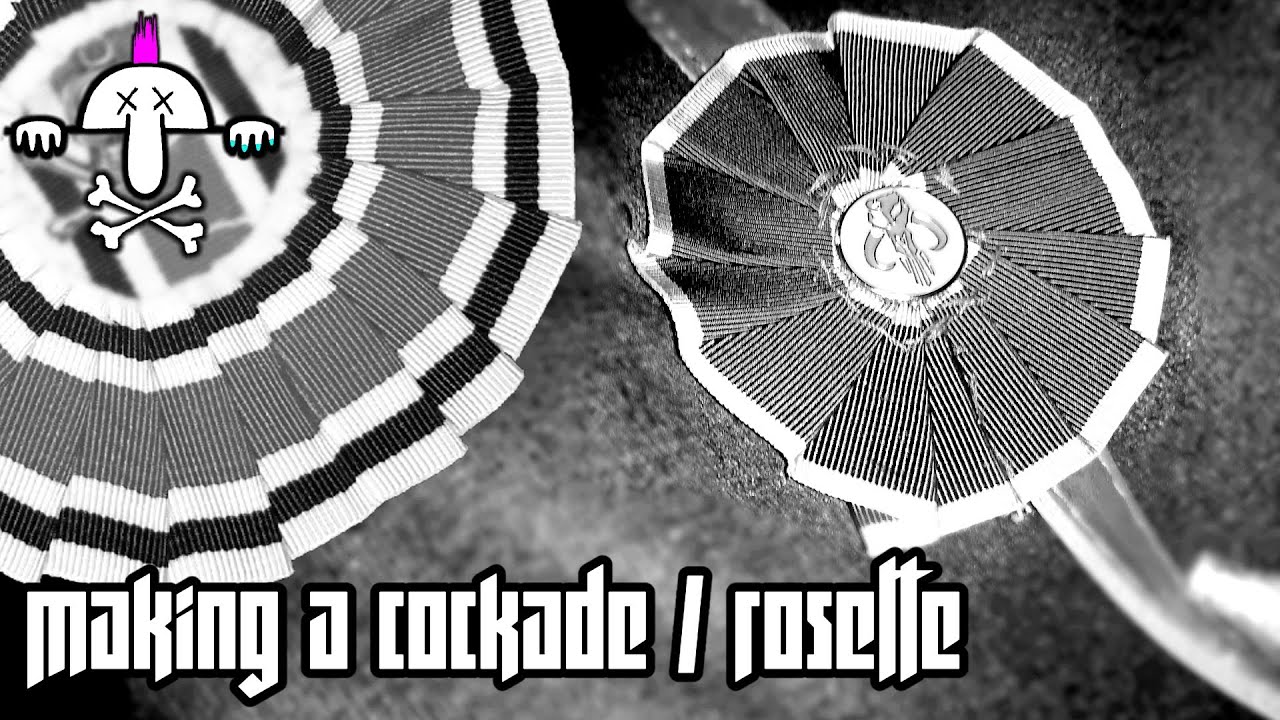 Making A Mandalorian Themed Cockade/Rosette