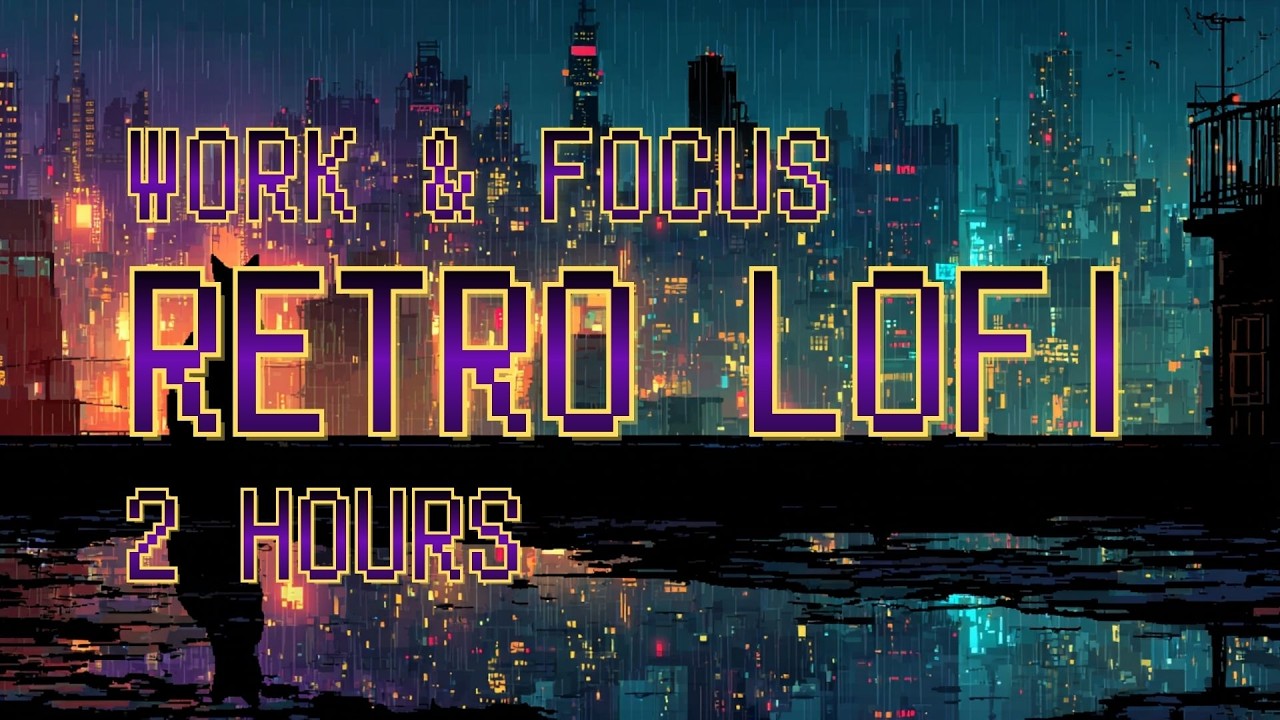 90's Retro Game BGM for Work — Midnight Save Point 30