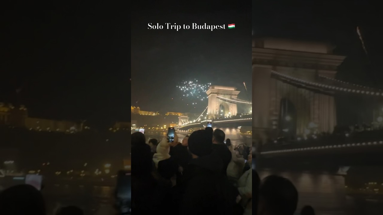 Solo Trip to Budapest. #travel #solotravel #newyear #europe watch Full Vlog on my channel ❤️