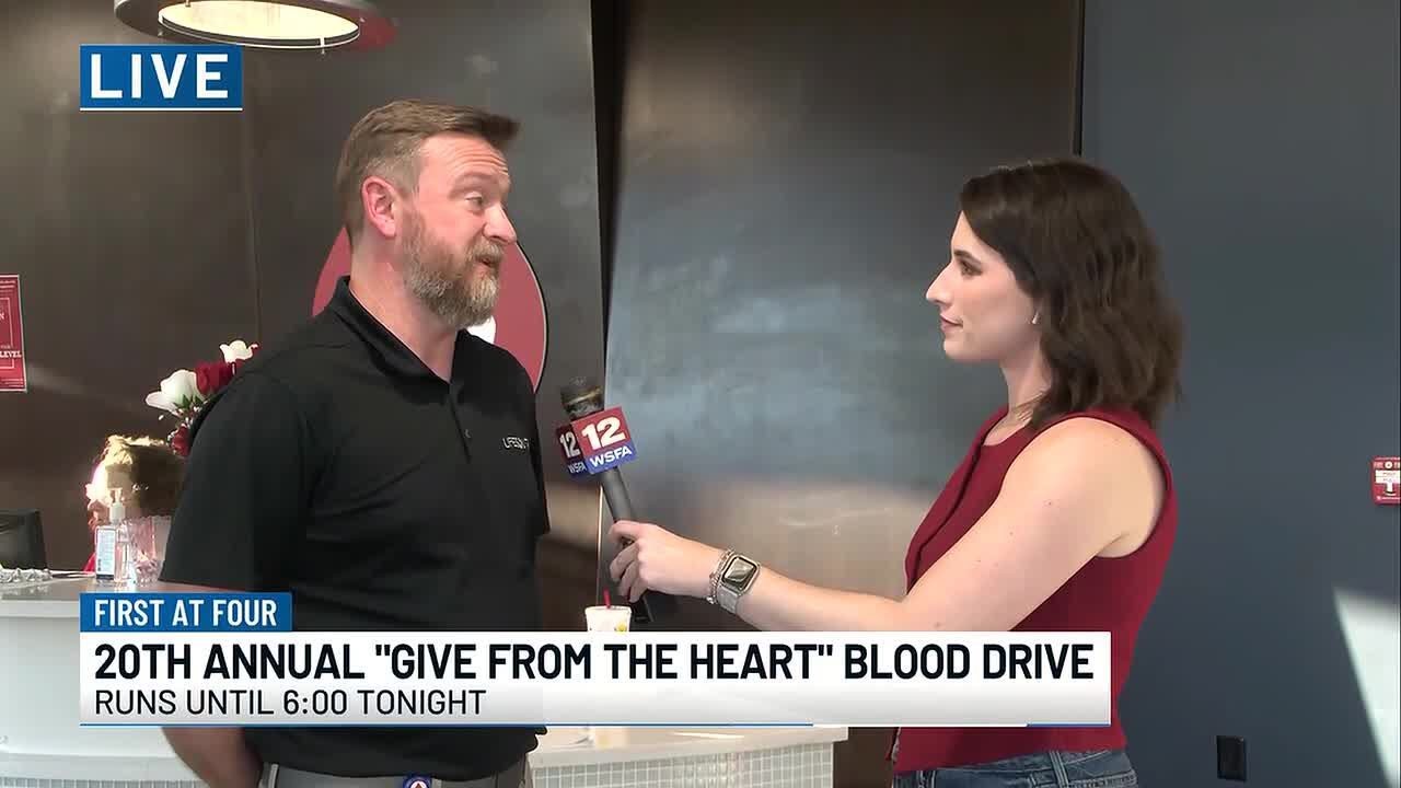 20th annual 'Give from the Heart' Blood Drive