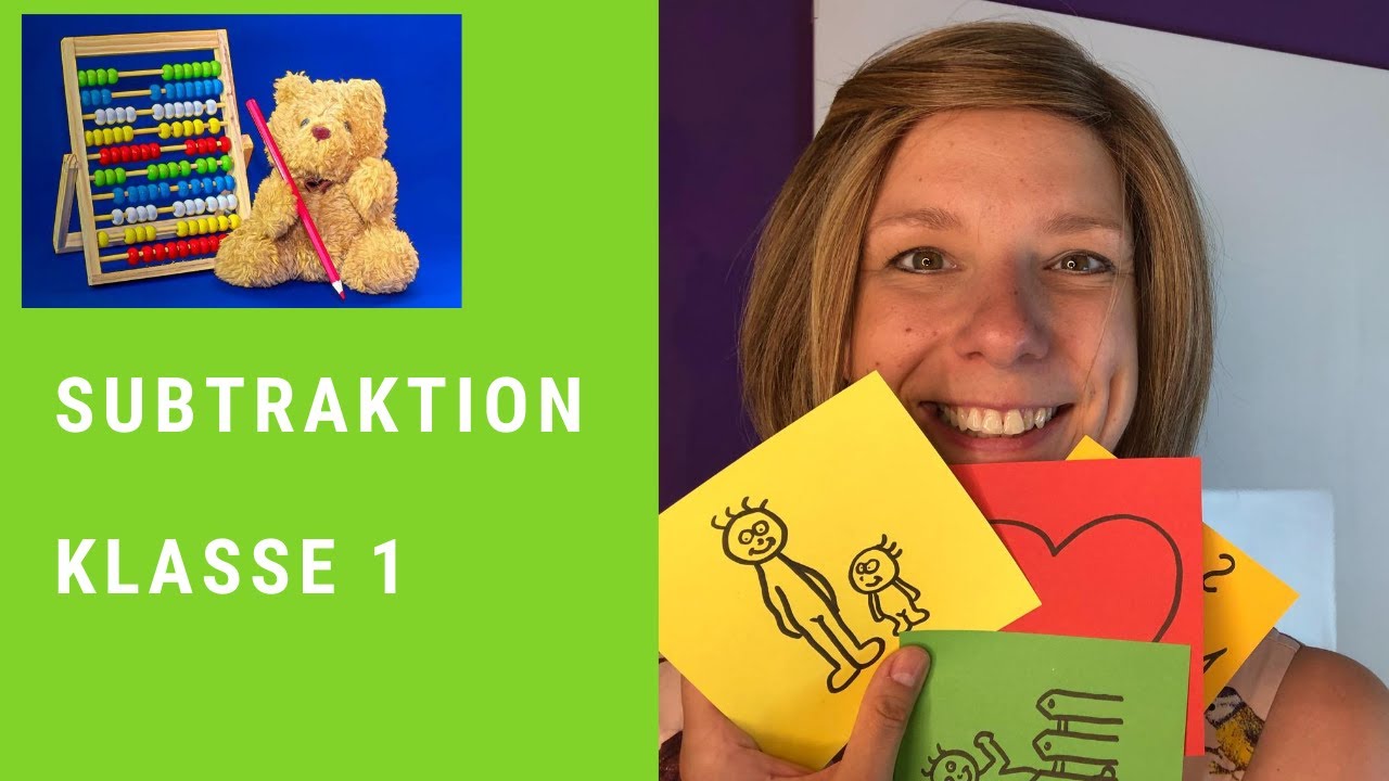 ★ Subtraktion 1. Klasse | Rechenwege einfach erklärt | Minusaufgaben ★