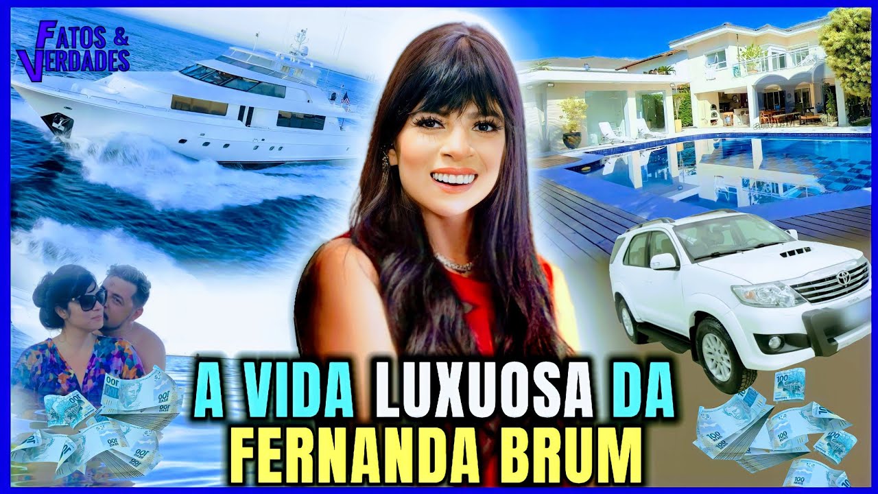 Essa é a vida luxuosa da cantora gospel Fernanda Brum