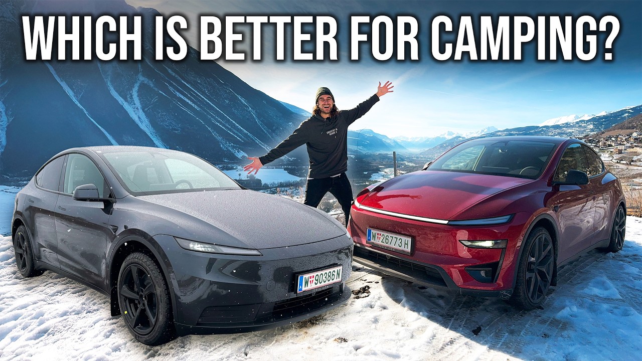 Sleeping in a Tesla Model Y Performance vs Standard