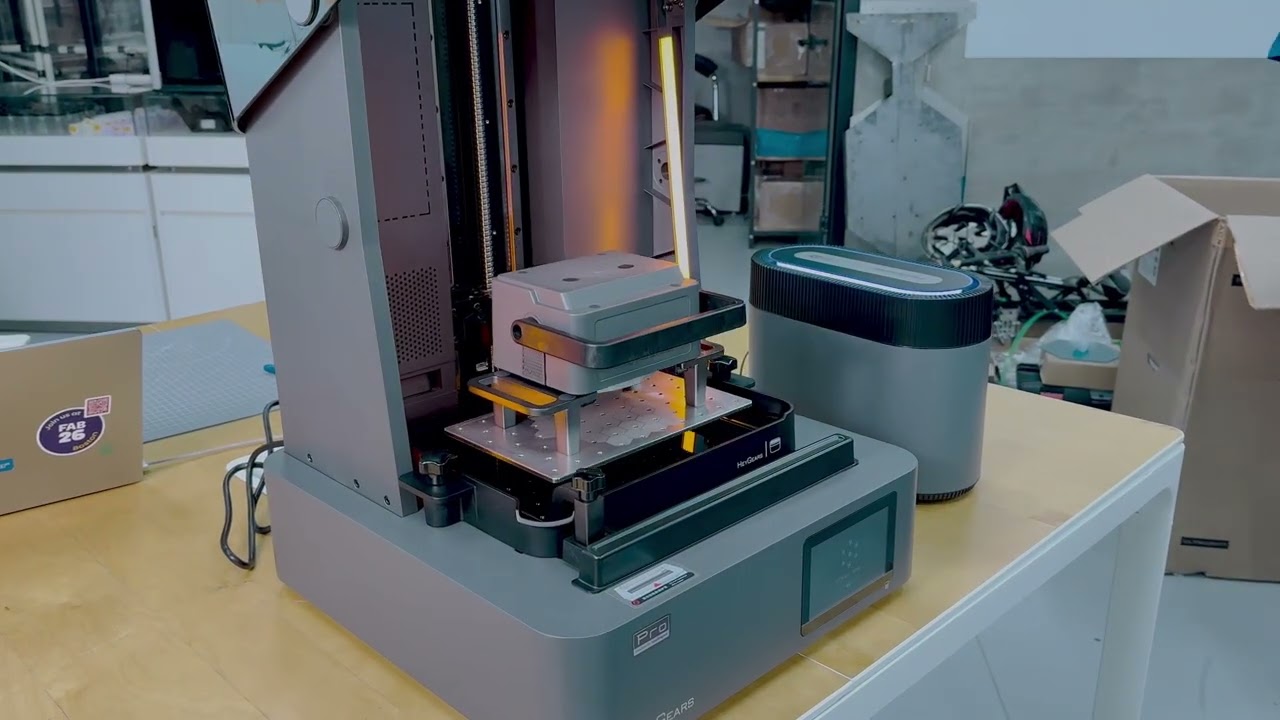 ProFabX prototype  skill-HEYGEAR LCD printer