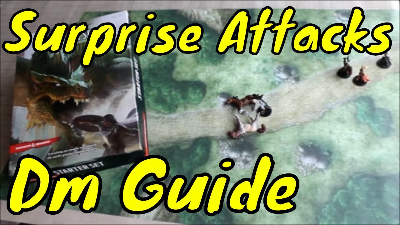 D&D (5e): Surprise Attacks for the DM (spoilers for players)