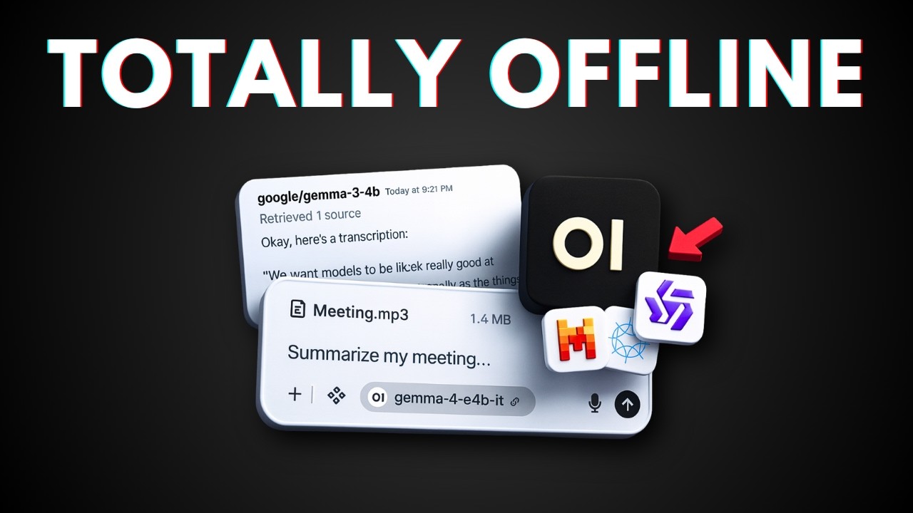 How to Transcribe Audio to Text OFFLINE Using AI (Open WebUI)
