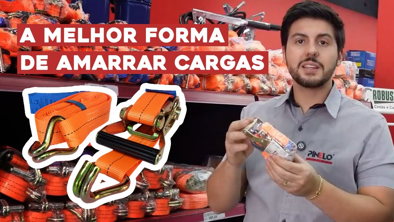 CONHEÇA OS MODELOS DE CINTA CATRACA PARA TRANSPORTE DE CARGAS - CONFIRA AS CARGAS E MEDIDAS