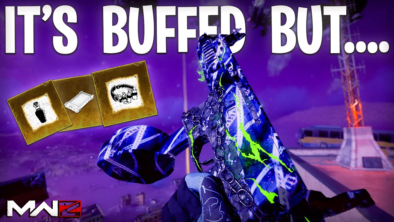 MW3 Zombies - This Buffed Gun Is BROKEN.... ( ALMOST )