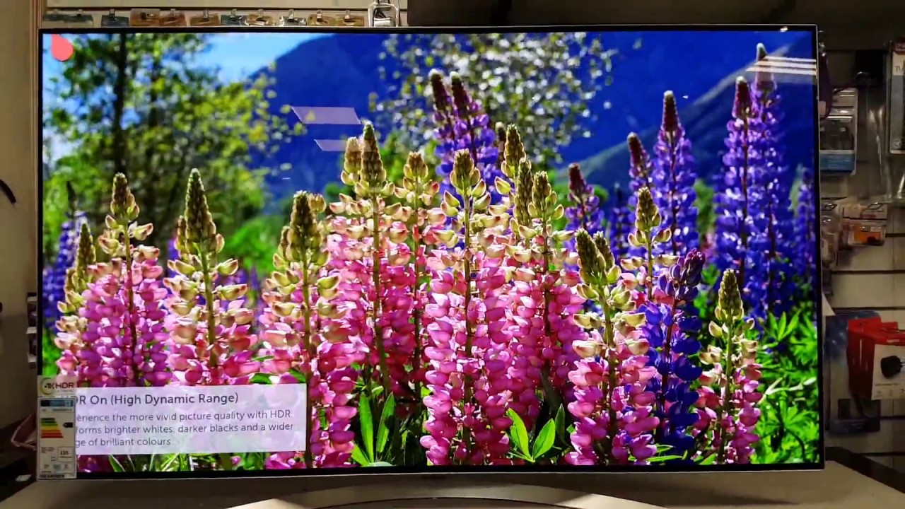 LG OLED OLED55B7V Unboxing Quick Setup