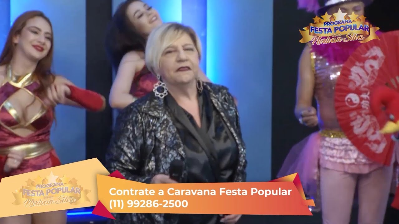 Eliana de Lima no Programa Festa Popular