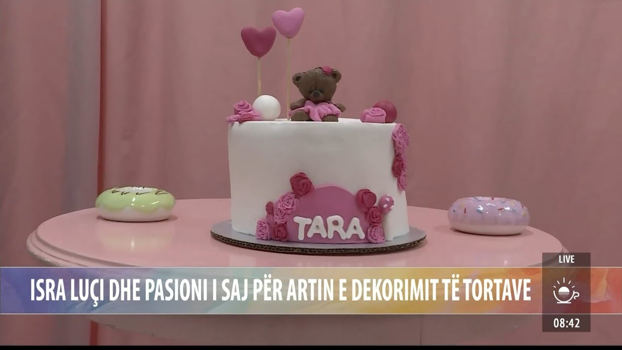 Isra Luçi dhe pasioni i saj për artin e dekorimit të tortave - Ritmi i Ditës – TVM2