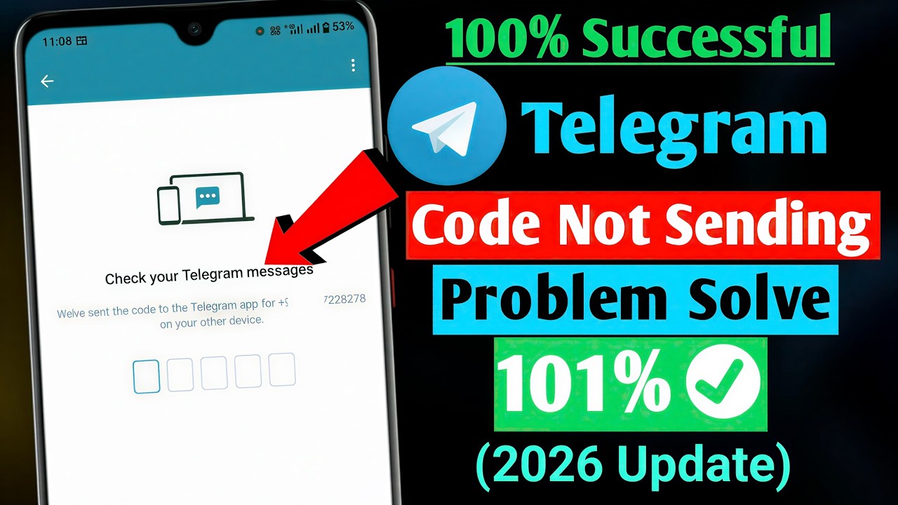 Как исправить проблему с отправкой кода в Telegram (обновление 2026 года) | Как исправить проблем...