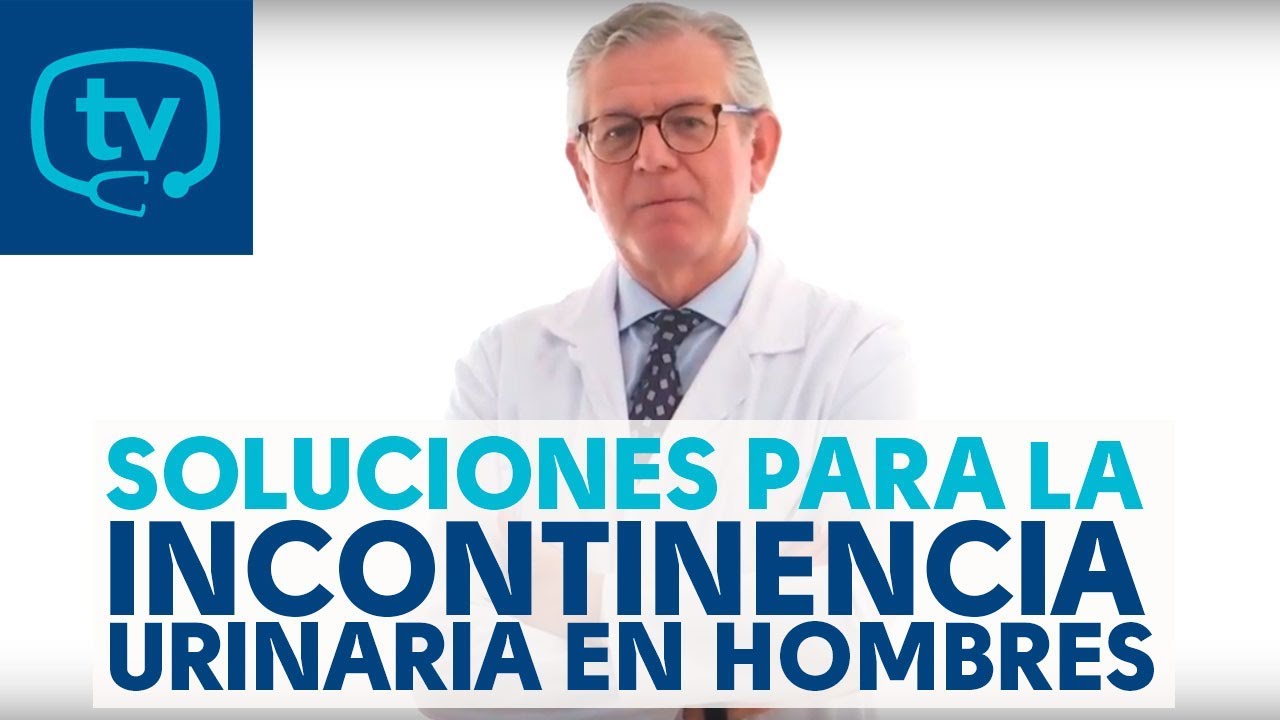Tratamientos de la incontinencia urinaria en hombres