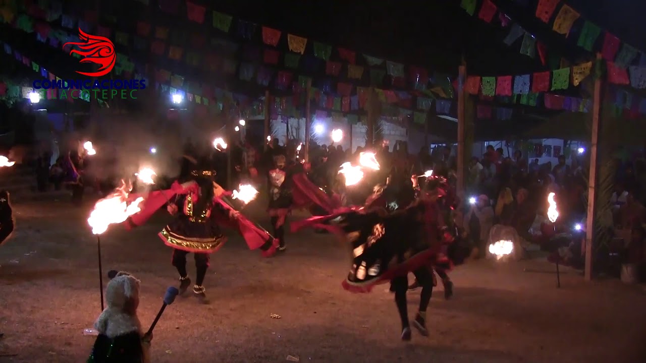 SAN AGUSTIN TLACOTEPEC - DIABLOS - DANZA DE LAS ANTORCHAS