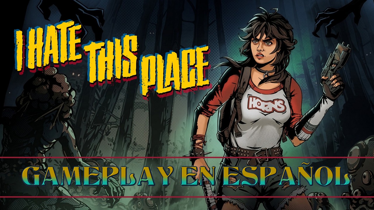 I Hate This Place 👾 - Gameplay en Español: ¡Juegazo de TERROR con ESTÉTICA OCHENTERA! (PS5).