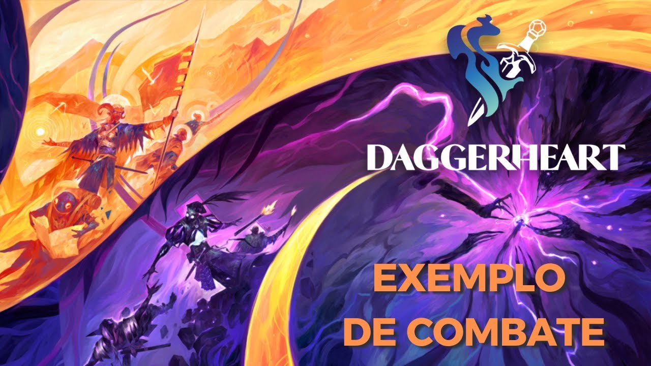 Exemplo de Combate em Daggerheart!