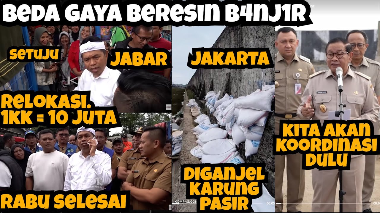 Dibandingin Netizen‼️Beresin BNJIR‼️KDM: Relokasi, Rabu Beres‼️JKT : Kita Koordinasi Dulu.