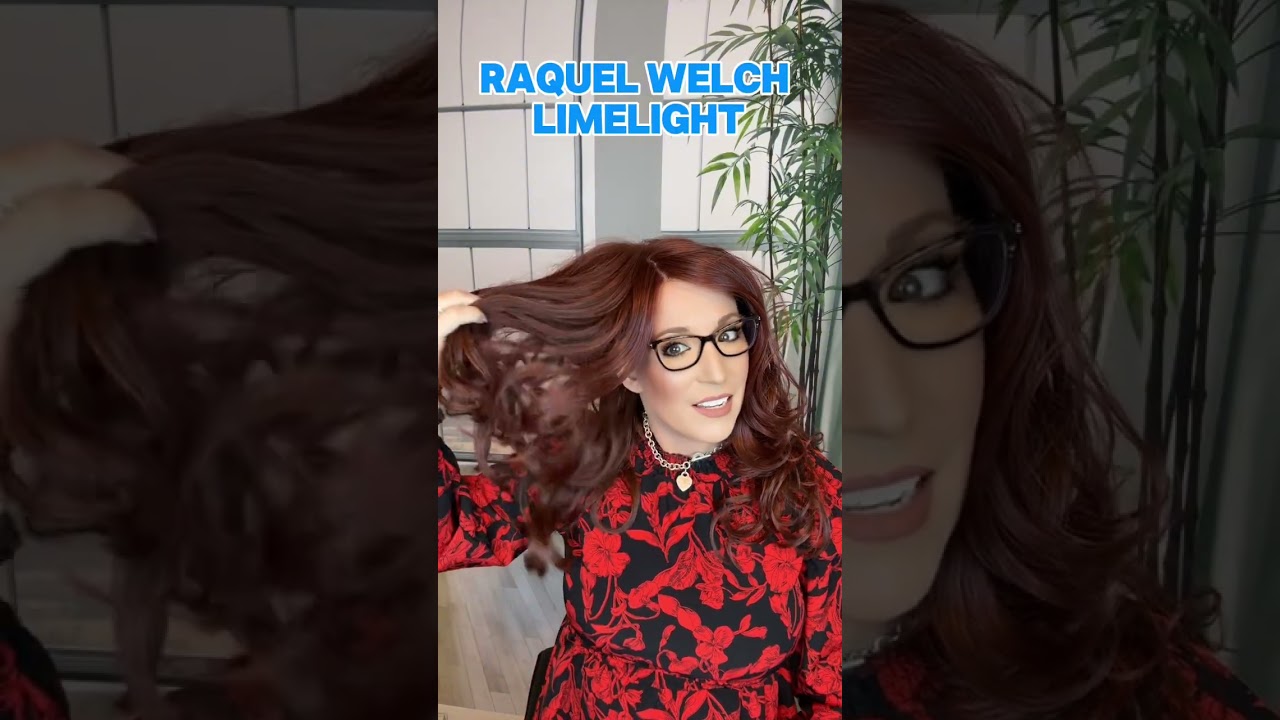 Raquel Welch Limelight in cinnabar and deepest ruby 