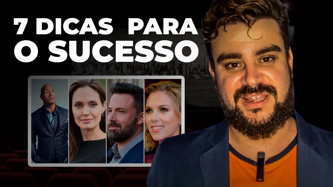 7 DICAS PARA COMEÇAR A SUA CARREIRA DE ATOR! Como começar?