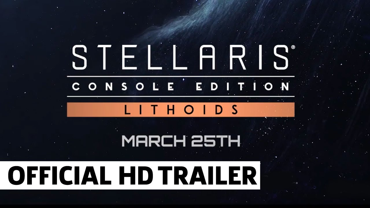 Stellaris: Console Edition - Lithoids | Release Date Announcement Trailer