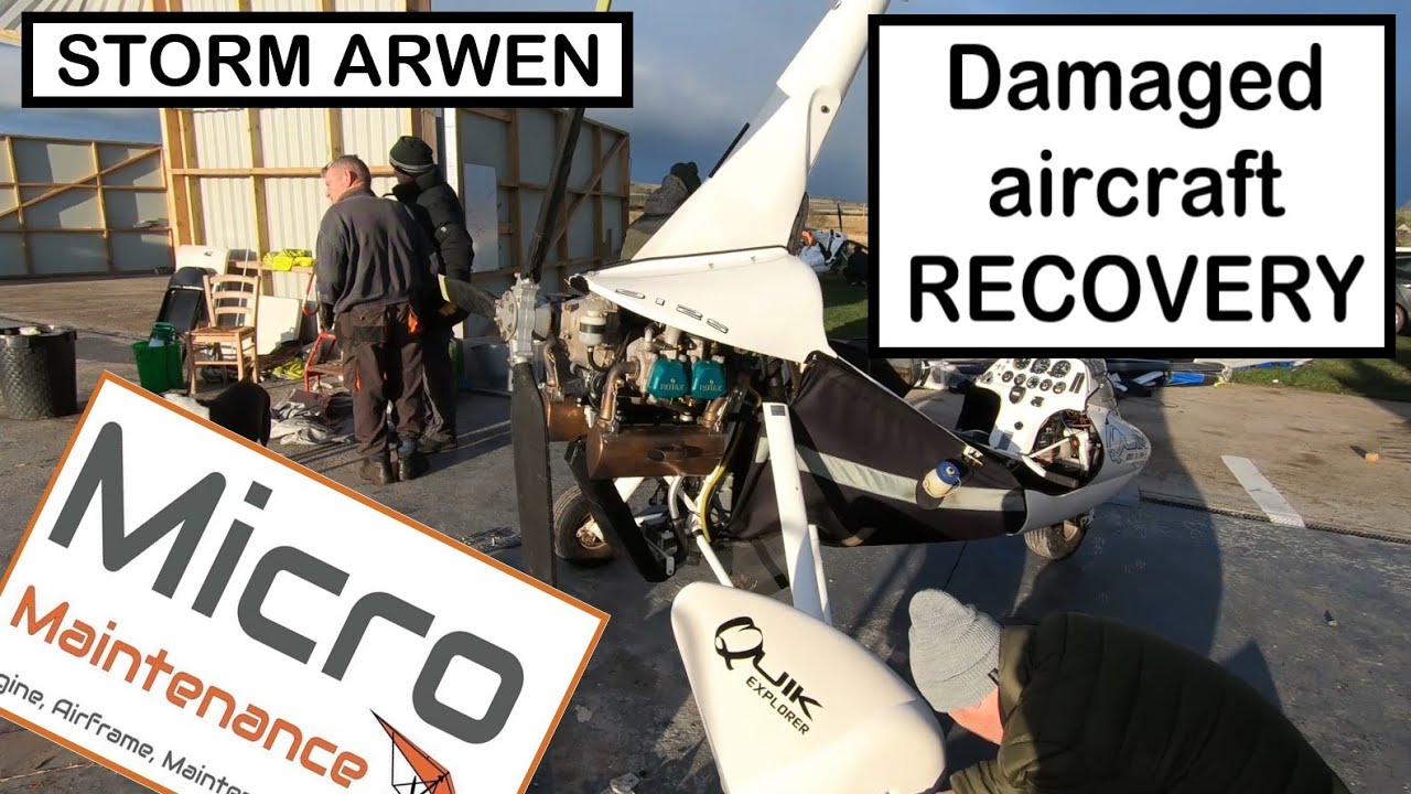 Aircraft Damage recovery - Storm Arwen 2021: Micro Maintenance - S2E10