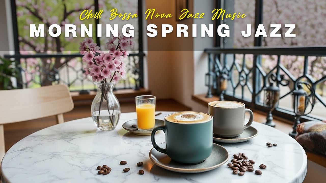Positive February Coffee Jazz ☕🎷 Bossa Nova Background Music 🎶 for Great Moods ✨ Stress Relief 🌿
