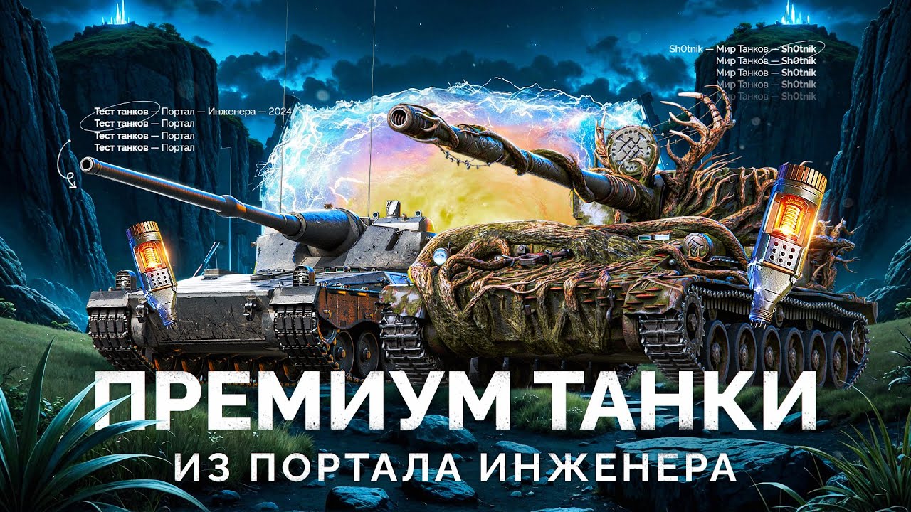 ТЕСТ ВСЕХ ПРЕМ ТАНКОВ ИЗ ПОРТАЛА - Объект 265Т, KJPZ TIII J&auml;ger, GSOR 1010, Леший