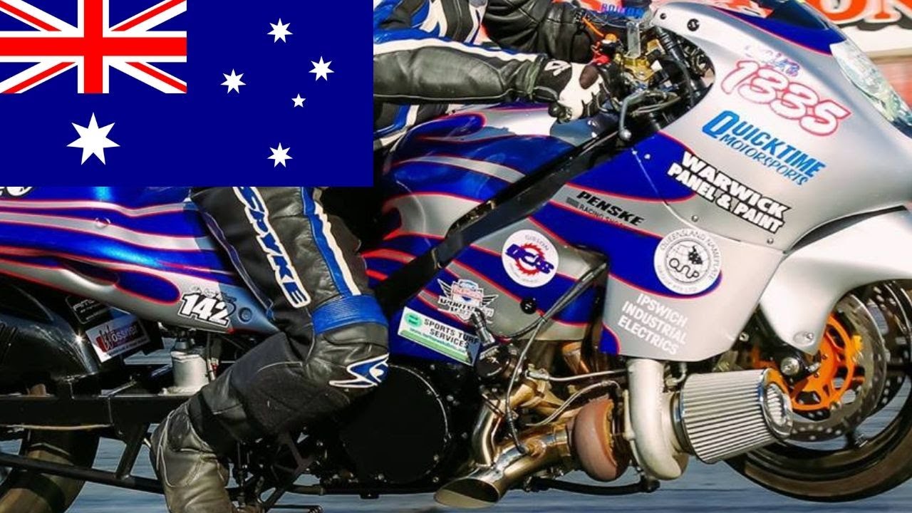 TURBO HAYABUSA POWER! HOW AUSTRALIAN PRO STREET DRAG BIKES DIFFER FROM AMERICAN RACE MOTORCYCLES
