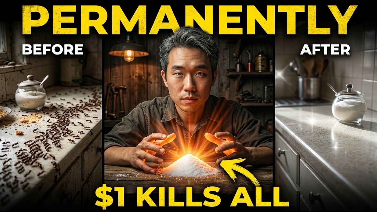 $1 Salt Trick KILLS Every Ant Colony In 24 Hours PERMANENTLY &mdash; Pest Companies Paid Millions