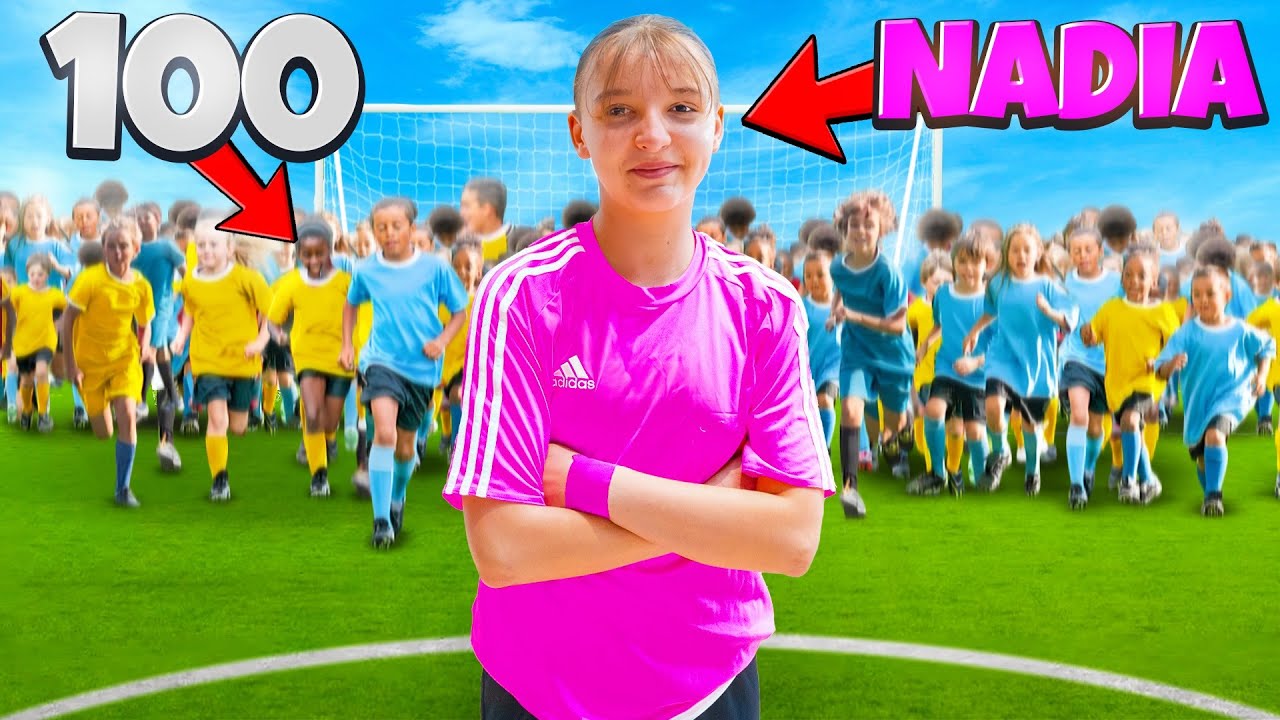 100 WIDZ&Oacute;W vs NADIA! 😯