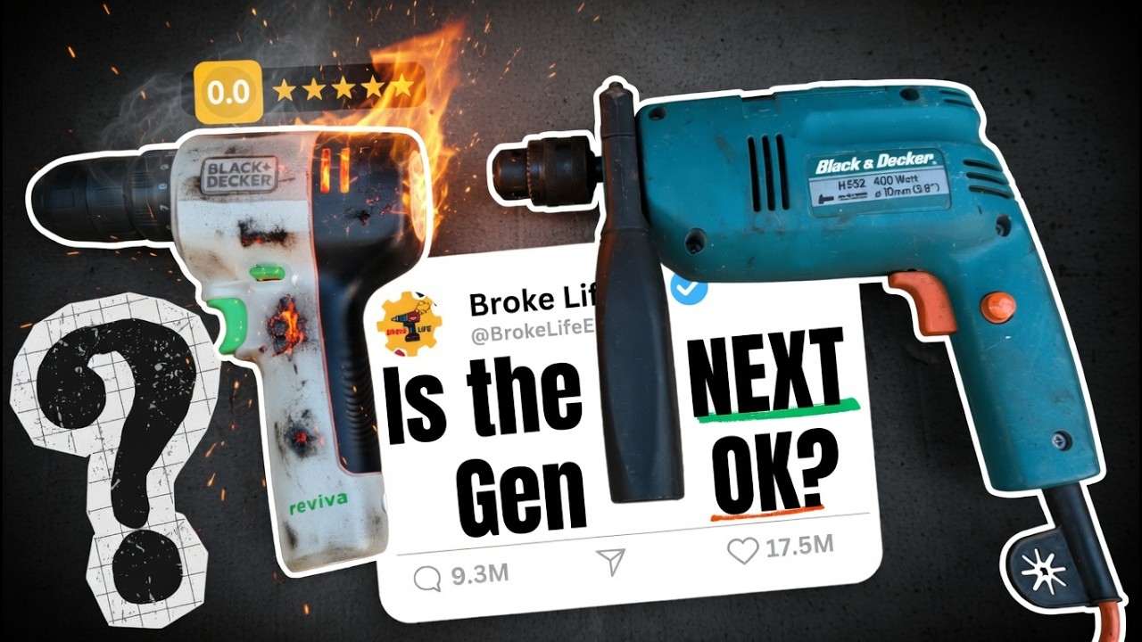 Is the Black & Decker ‘Reviva’ Drill Really Eco-Friendly? Here’s Why It’s a Scam!