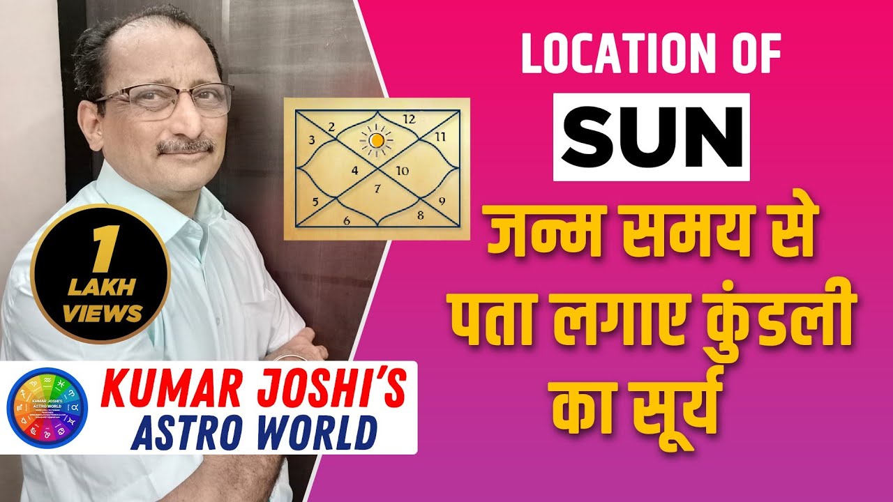 LOCATION OF SUN IN ASTROLOGY BY KUMAR JOSHI
