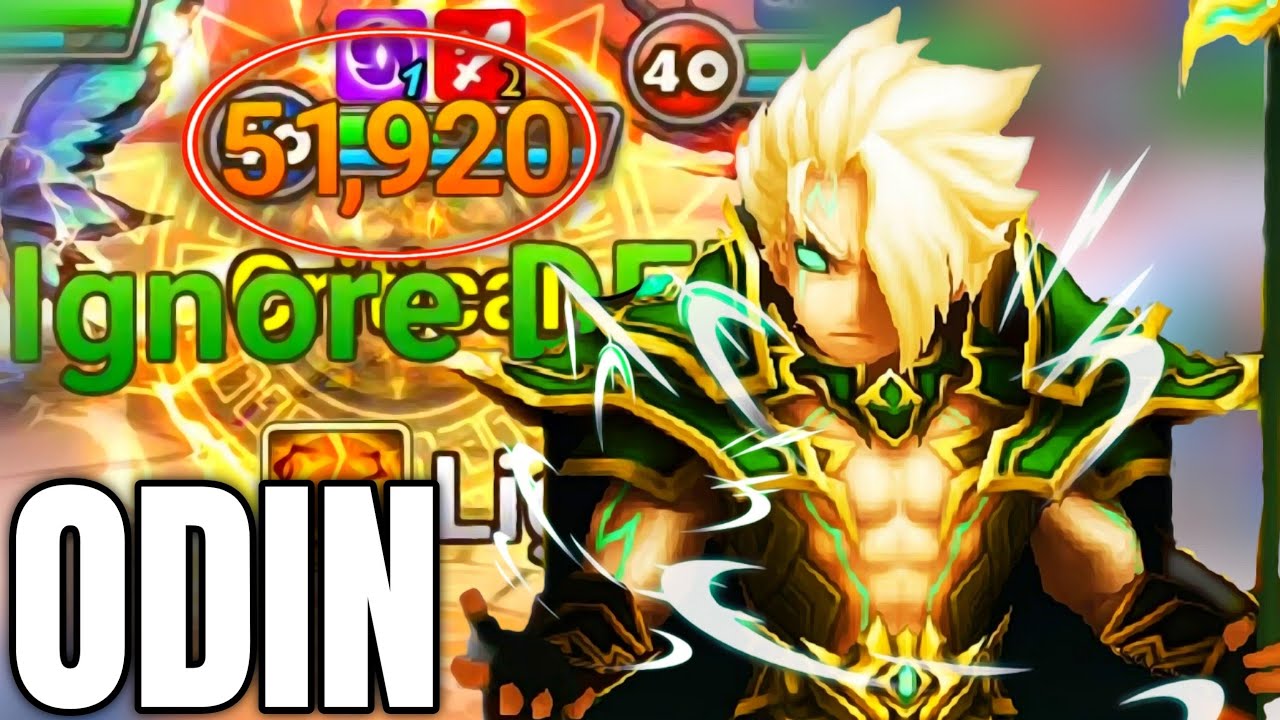 Worlds Fastest Odin Wombo Combo! - Summoners War