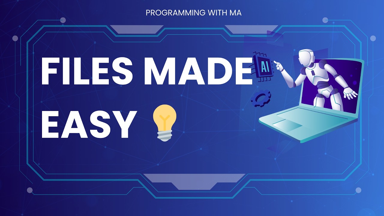 File Handling in Python Explained | r, w, a Modes | read, write, writelines | Urdu / Hindi