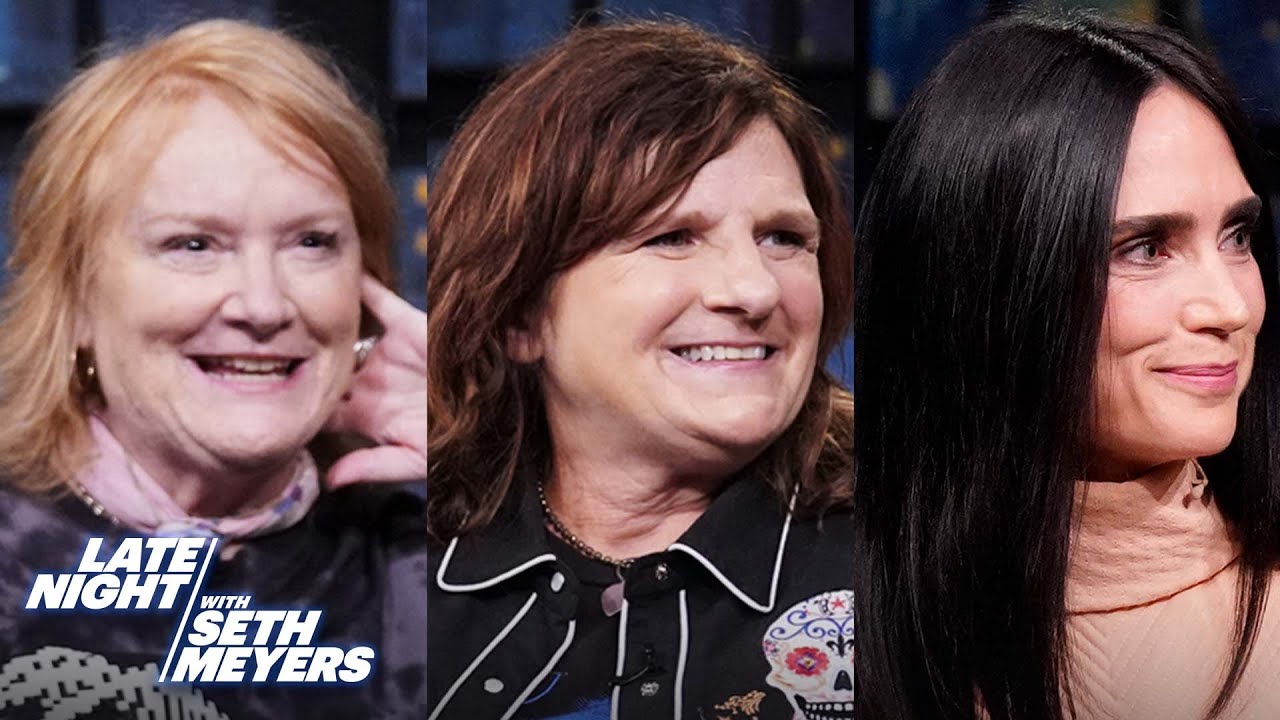 Jennifer Connelly, Amy Ray and Emily Saliers | Late Night with Seth Meyers