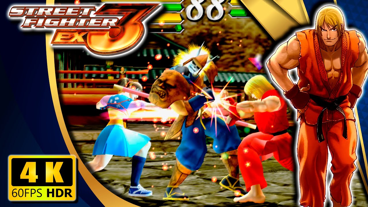 Street Fighter EX3 【Longplay】
