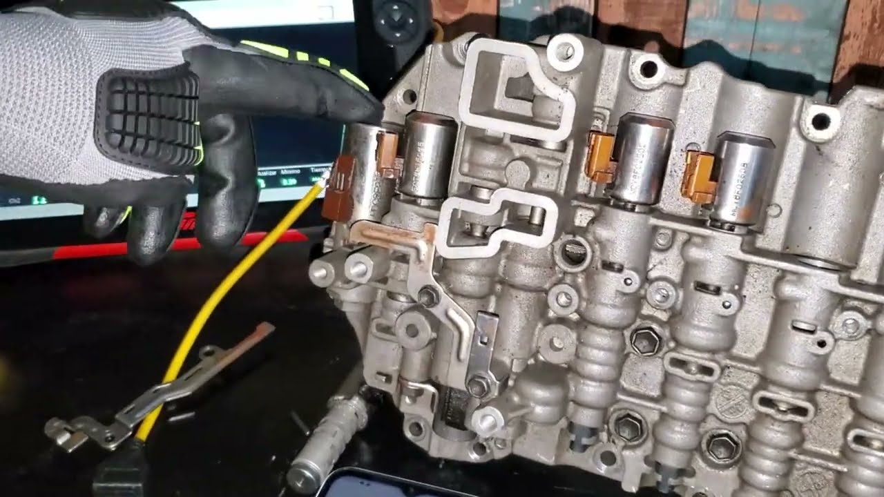 Prueba de solenoide 09G Reparación del cuerpo de válvulas Jetta, bora, passat, beetle Tiptronic