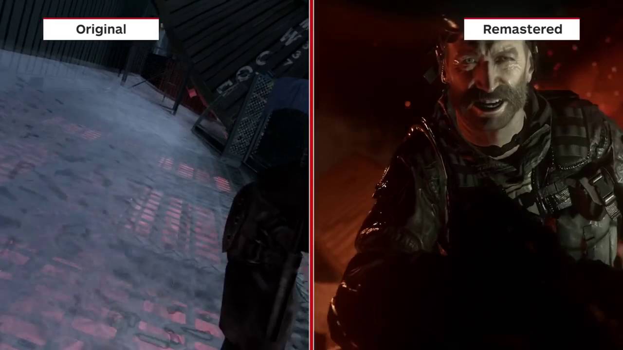 Cod4 Remastered Graphics Comparison.
