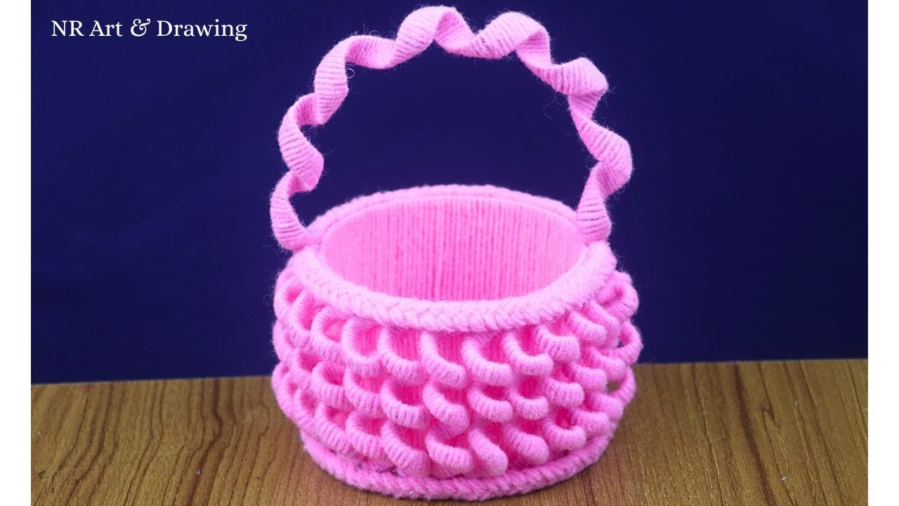 Innovative DIY Organizer Ideas Using Waste Plastic Bottle and Woolen Rope