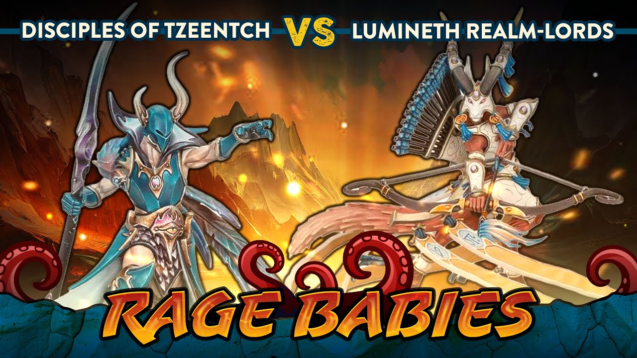 Disciples of Tzeentch VS Lumineth Realm Lords