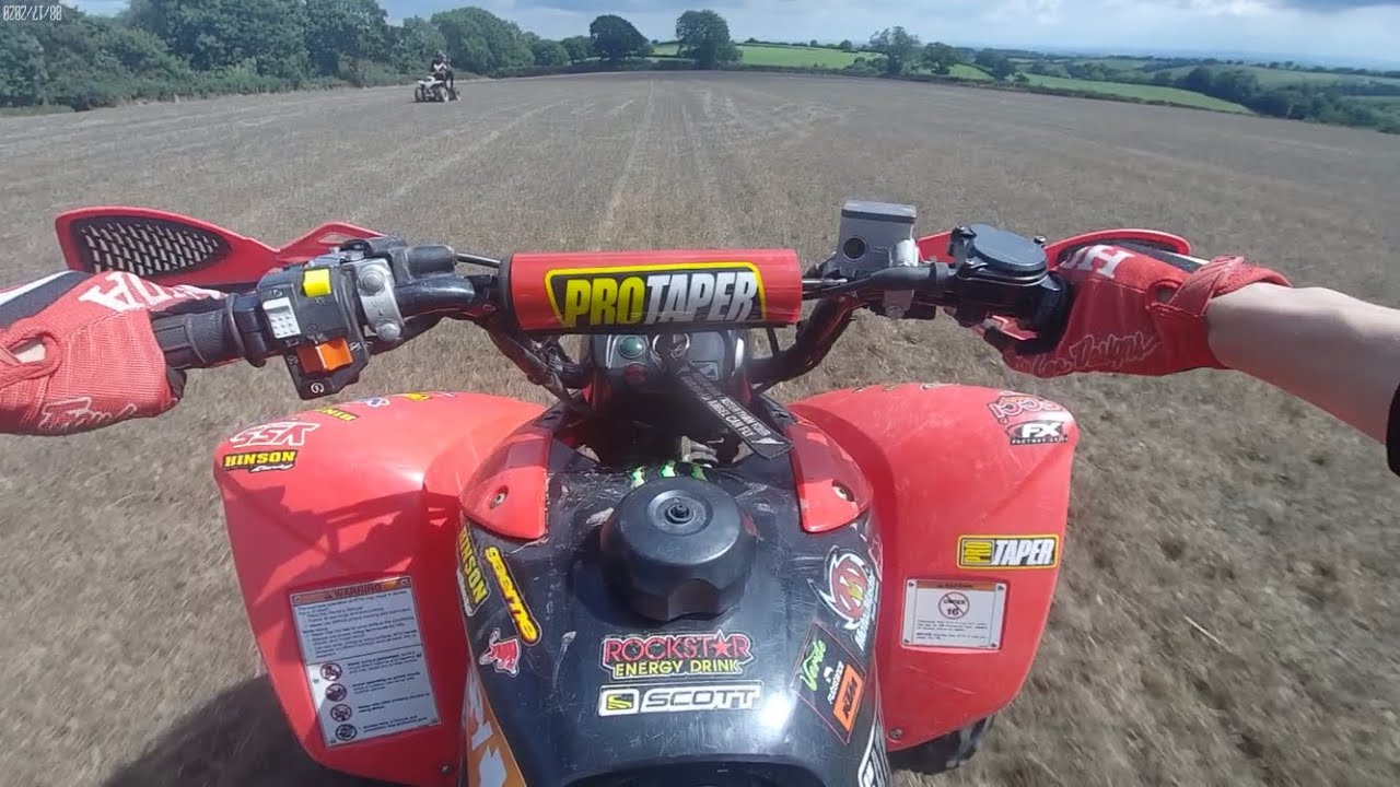 Honda Trx250ex Top Speed Test