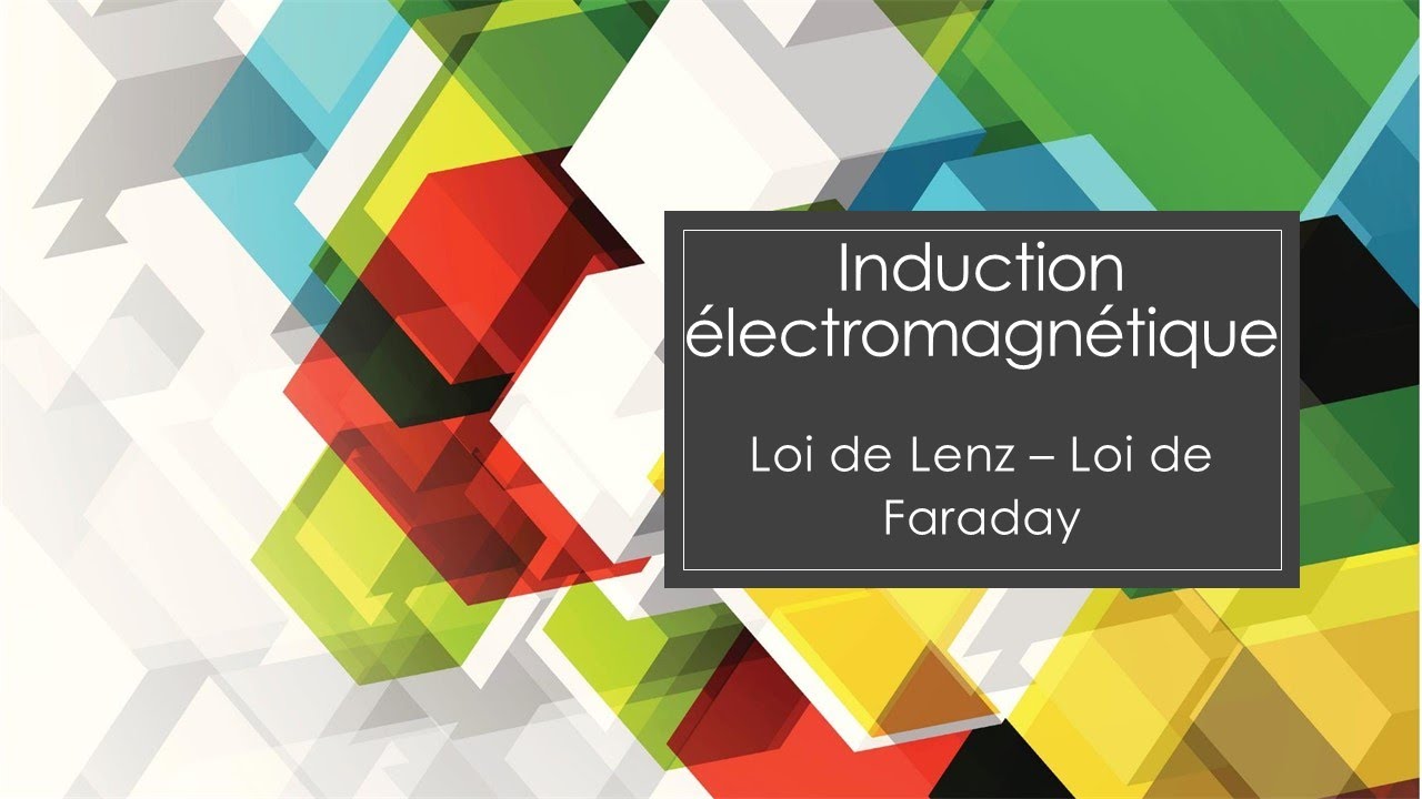 Induction électromagnétique: Loi de Lenz - Loi de Faraday