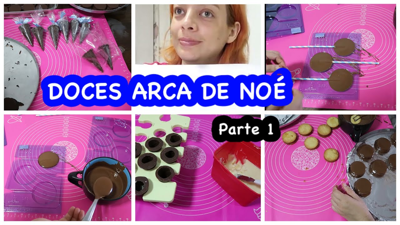 ROTINA ENCOMENDA - ARCA DE NOÉ - FAZENDO DOCES, ALFAJOR, BOMBONS, CONES TRUFADOS E MAIS - PARTE 1 