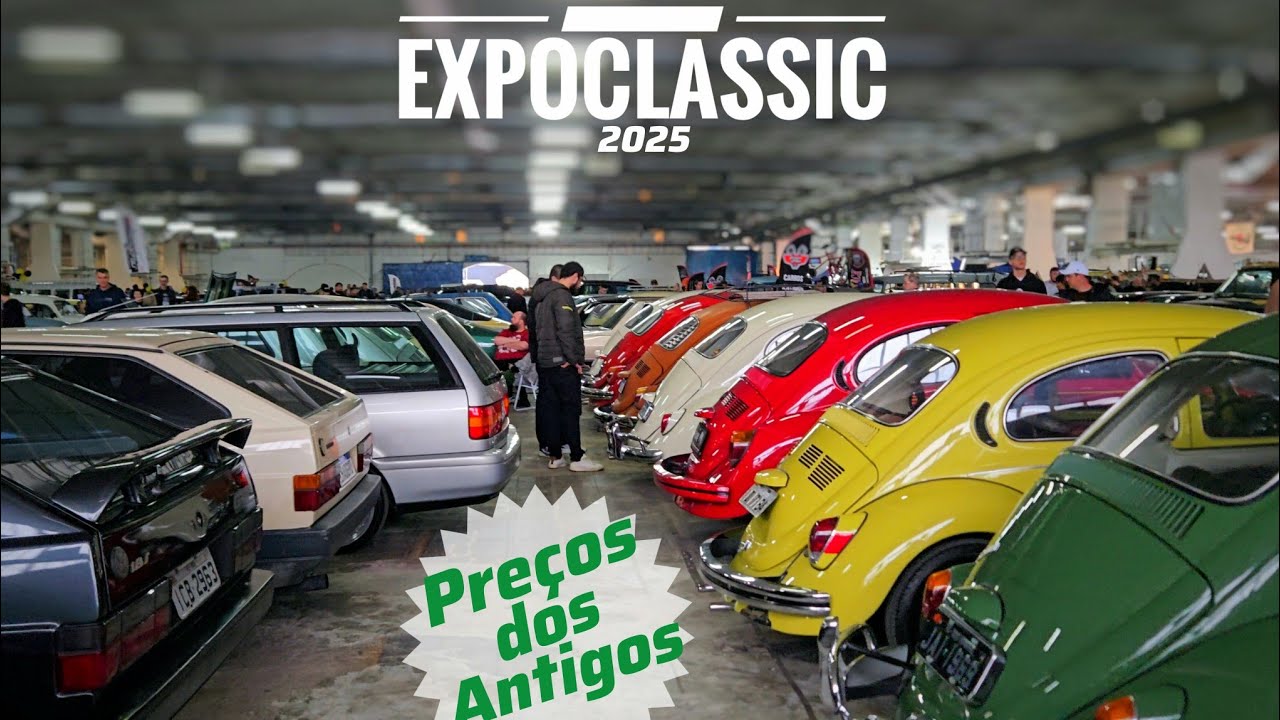 Preços dos carros antigos na Expoclassic 2025 - Novo Hamburgo - RS